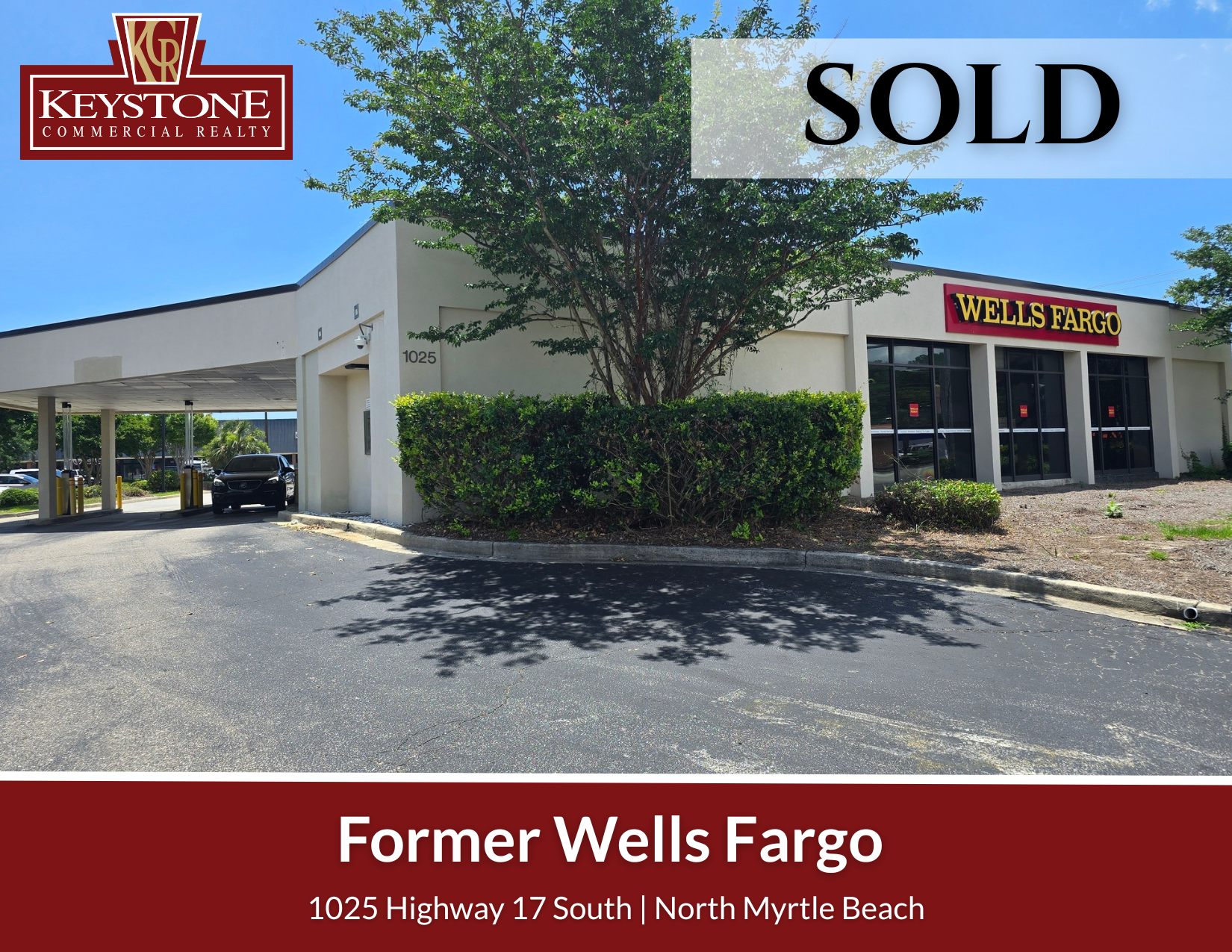 Read more about the article SOLD – Former Wells Fargo Bank Branch | North Myrtle Beach