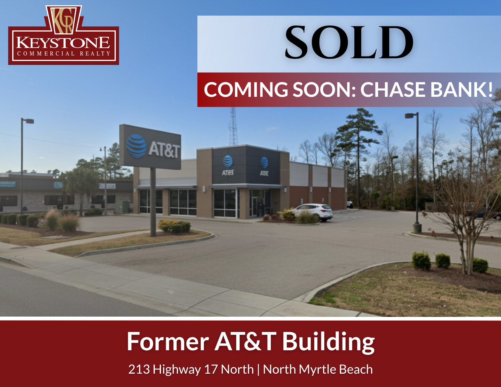Read more about the article SOLD – Former AT&T Building | North Myrtle Beach